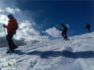 Raquetes de neu el refugi guies de muntanya